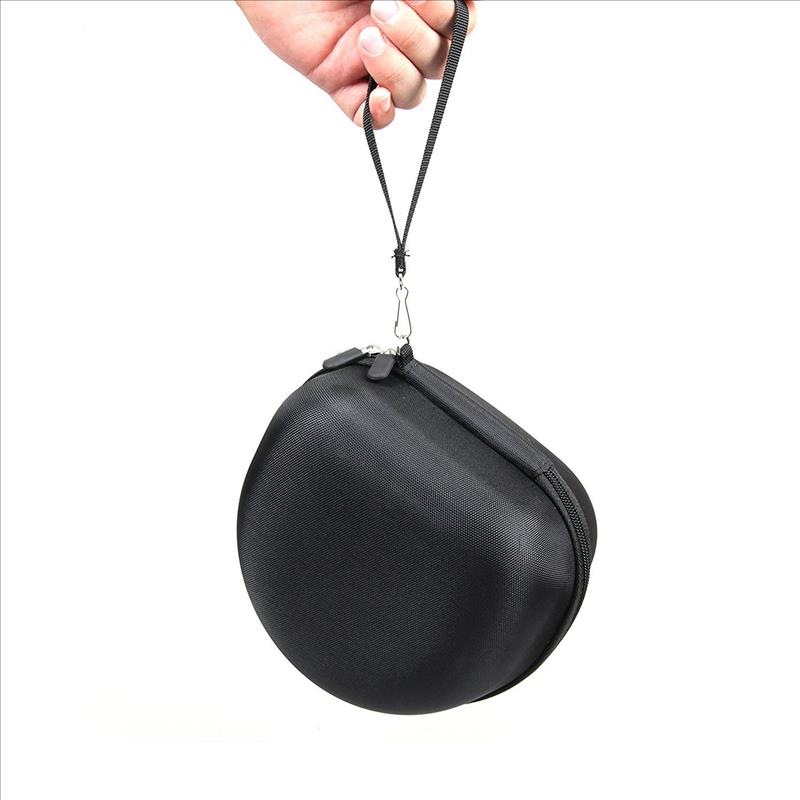 Anti-Dust Waterproof Black New Mould Hard Shell Headphone Eva Traveling Bags With Hand Strap